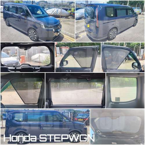 Honda STEPWGN RP8 全車防曬磁石窗網