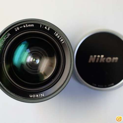 95% New Nikon Nikkor Ai Zoom Lens 28-45mm F4.5 Collectible