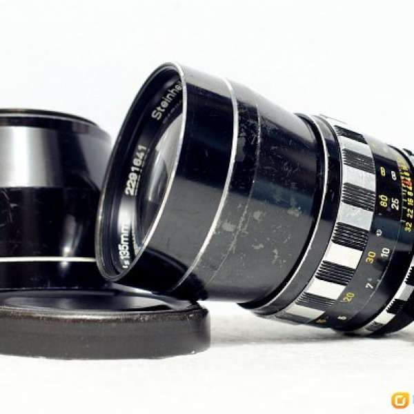 Steinheil Munchen Auto-D-Tele-Quinar 135mm f2.8, made in Germany