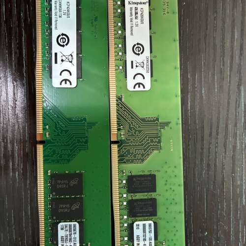 Kingston DDR4 RAM 8G x 2