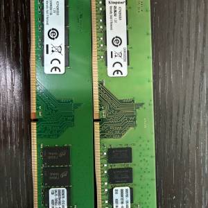 Kingston DDR4 RAM 8G x 2