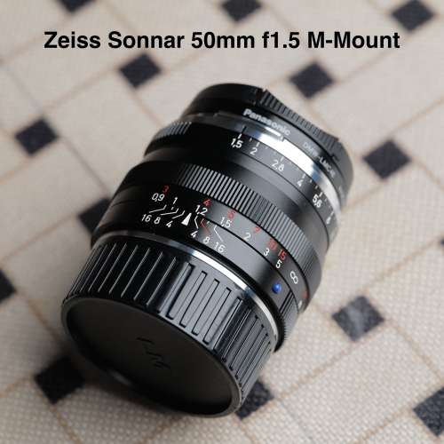 Zeiss Sonnar 50mm f1.5 M-Mount
