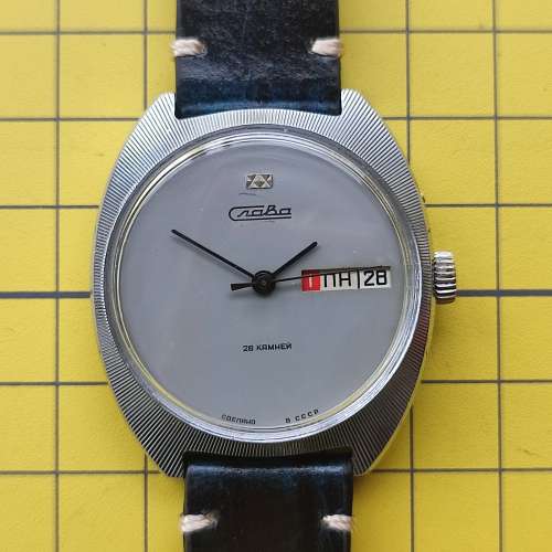 較少蘇聯自動錶 craba watch 28 Jewels