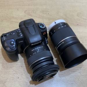 平用Sony A300 +18-55mm+55-200mm鏡頭 新净
