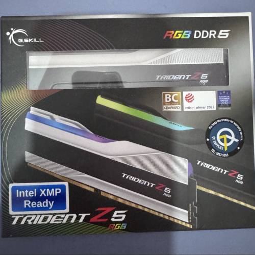 G.Skill Trident Z5 RGB 32GB 銀色套裝 (2x16GB) D5-5600