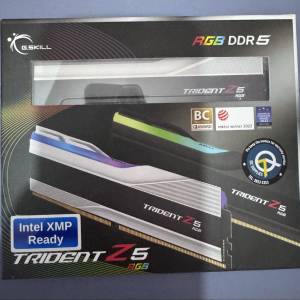 G.Skill Trident Z5 RGB 32GB 銀色套裝 (2x16GB) D5-5600