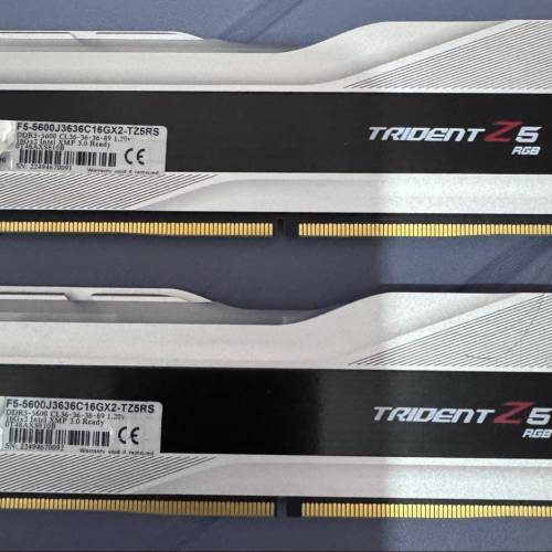 G.Skill Trident Z5 RGB 32GB 銀色套裝 (2x16GB) D5-5600