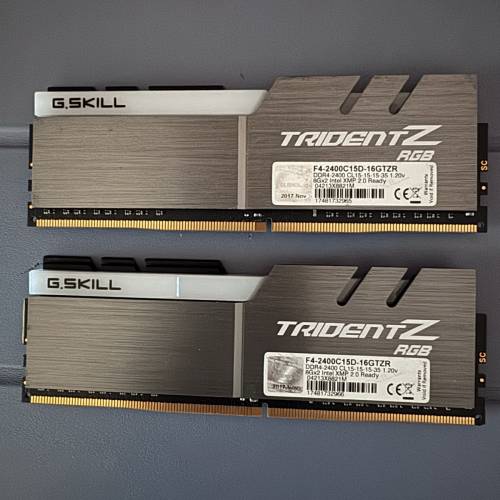 G.Skill Trident Z RGB 16GB DDR4 2400 8GB x 2