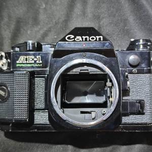 canon AE1 Program 佳能 AE-1 PROGRAM 膠片菲林機 Film Camera 功能全正常 送電試...