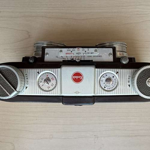 美製古董柯達菲林相機 Vintage Kodak Stereo Camera with Case