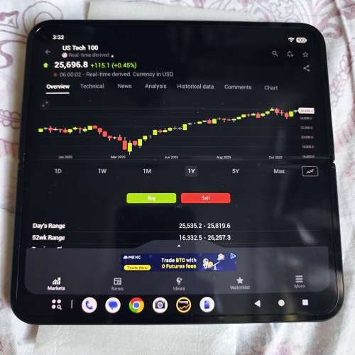 Google Pixel fold 9 Pro (平玩旗艦摺機)