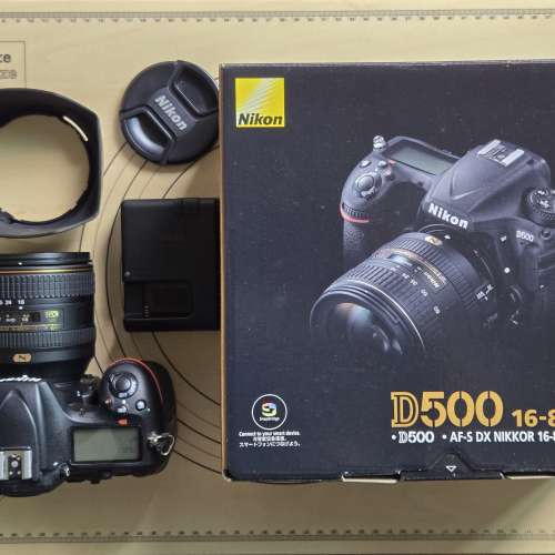 Nikon D500 16-80 VR kit