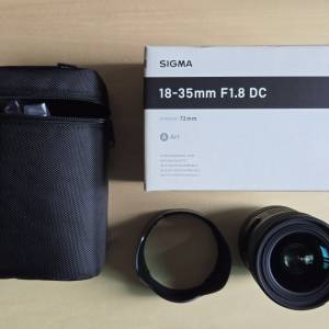 Sigma 18-35mm F1.8 DC Art