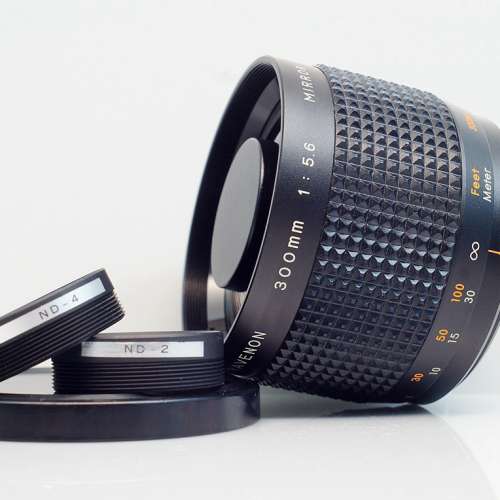 反射鏡 Super Travenon Refelx MC 300mm f5.6, T2 Mount, Japan (>90%New)