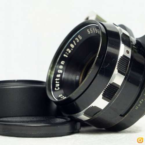 真水無香 Schneider Curtagon 35mm f2.8, Germany (黃銅鏡身, 重版)