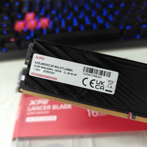 ADATA Lancer Blade DDR5 32GB 2x16GB 6000Mhz C30