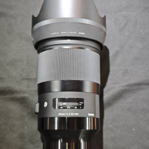 sigma 40/1.4 適馬 40mm 40 ART FOR 索尼 sony FE 冇盒冇單冇保冇證 有罩 98%以上新...