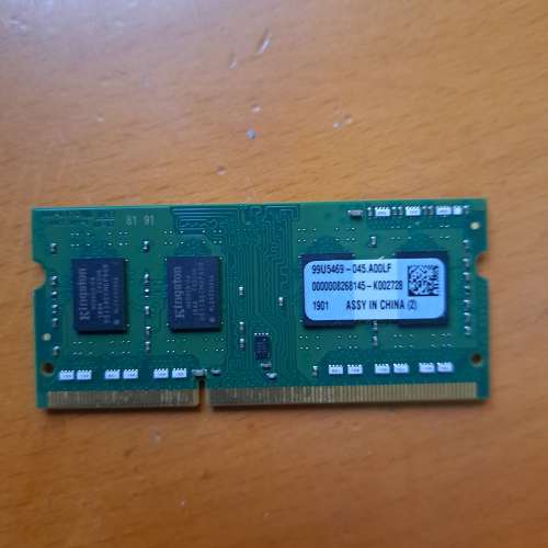 Kingston 99U5469-45.A00LF 4GB 手提電腦用