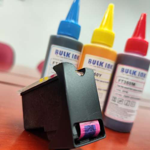 兼容 Canon PG740 741xl 彩色墨盒, 三色加墨水