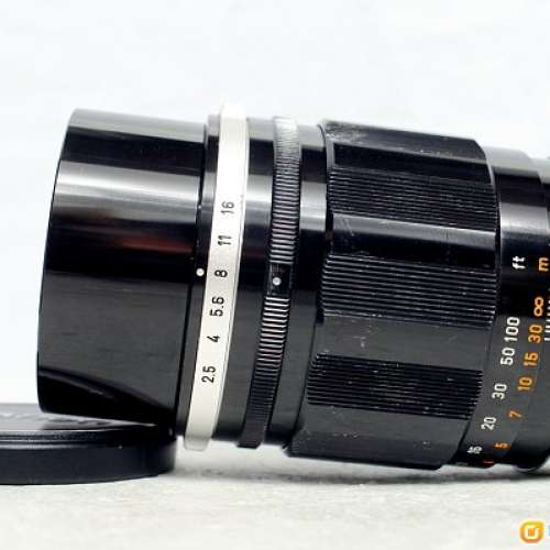 中距離 Canon FL 135mm f2.5, Japan (首動鏡入門手選)