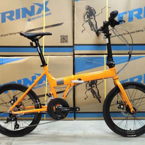 《陳列品清貨》TRINX Flybird 3.0-27S - 27速 碟剎 20吋(451) 鋁合金 摺車