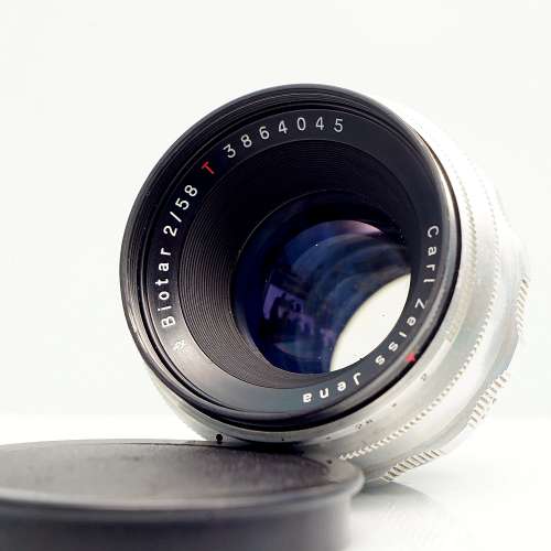 M42 東蔡小B 紅T Carl Zeiss Jena Biotar 58mm f2, Germany (90%New)