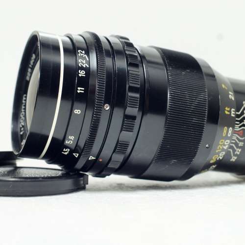 M42 罕有西德海爾 Steinheil Tele Quinar 200mm f4.5, Germany (非常新淨)