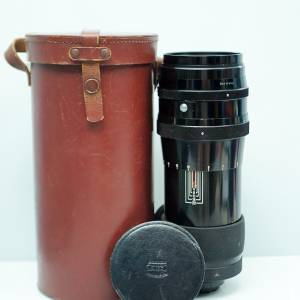 東蔡戰前大炮 Carl Zeiss Jena 紅T Sonnar 300mm f4 (18葉,極新淨)