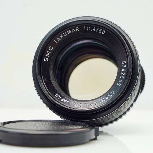 M42 大姑媽 Takumar SMC 50mm f1.4, Made in Japan (非常新淨)