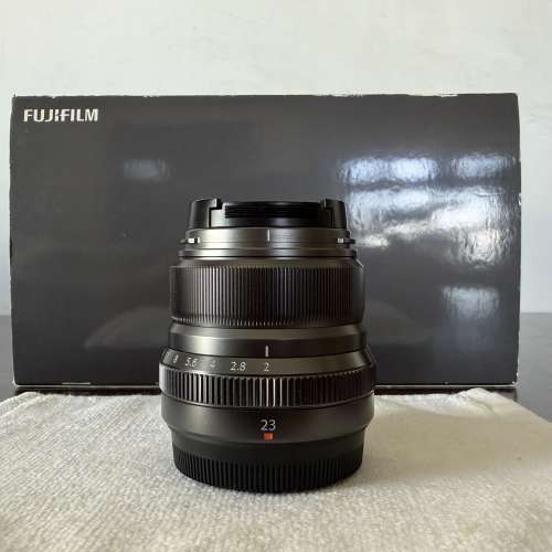 限量版 石墨灰 GRAPHITE LIMITED EDITION FUJIFILM FUJINON XF 23mm F2 R WR LENS ...