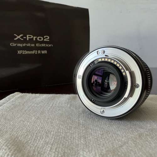 限量版 石墨灰 GRAPHITE LIMITED EDITION FUJIFILM FUJINON XF 23mm F2 R WR LENS ...