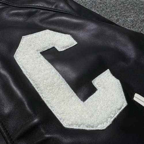 全新CELINE小牛皮棒球外套