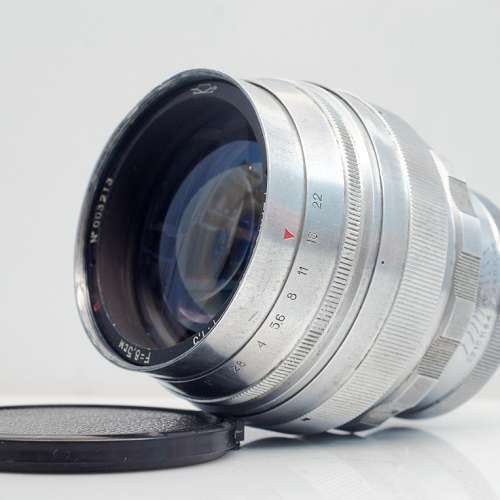 早期4位序號 蘇俄太陽神 Helios 40 紅N 85mm f1.5, 50年代USSR (Very New)