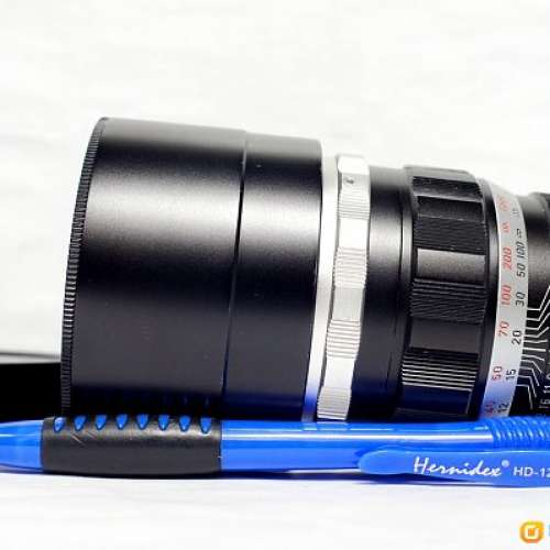 Leica Telyt 200mm f4, West Germany (15光圈葉, 接近90%)