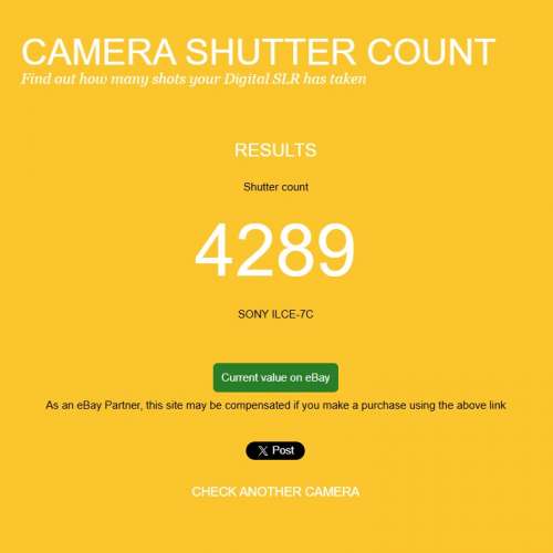 95%新 Sony A7C 低快門 全套齊