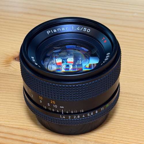Contax Carl Zeiss Planar 50mm f1.4 MMJ CY Mount