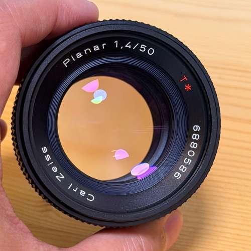 Contax Carl Zeiss Planar 50mm f1.4 MMJ CY Mount