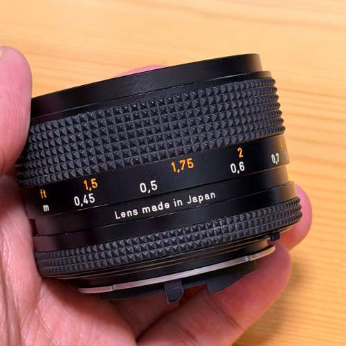 Contax Carl Zeiss Planar 50mm f1.4 MMJ CY Mount