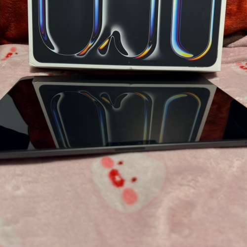 極新0花痕2024 iPad Pro 13-inch M4 256GB WiFi 黑色 電量健康88% 香港行貨 ipadpr...