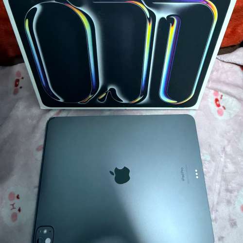 極新0花痕2024 iPad Pro 13-inch M4 256GB WiFi 黑色 電量健康88% 香港行貨 ipadpr...