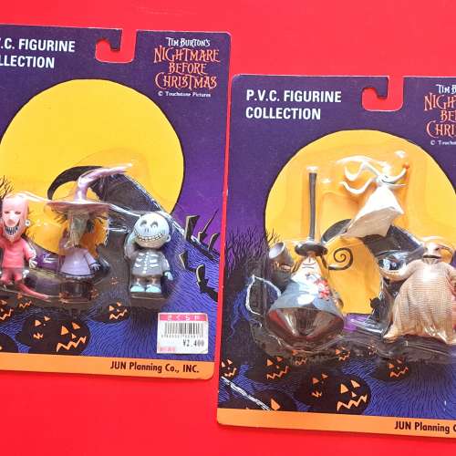 90年代 添布頓 電影怪誕城之夜 Tim Burton Nightmare Before Christmas 南瓜王 阿J...