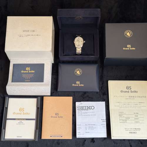 市場罕有 近全新 一手購入收藏品 香港行貨 40MM GRAND SEIKO GMT 帶格足長 日本美學...