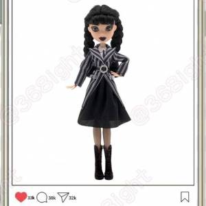 Wednesday Addams 亞當斯經典造型Figure