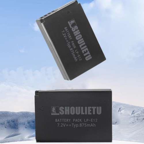 SHOULIETU LP-E12 Lithium-Ion Battery Pack For CANON Cameras 代用鋰電池