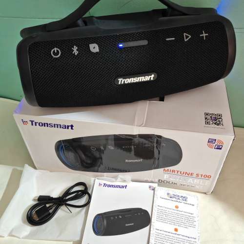 Tronsmart Mirtune S100 官方正品藍牙便攜式戶外重低音低音炮