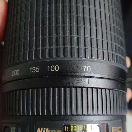 逾90%新少用故售NIKON AF-S 70-300mm 4.5-5.6 G ED VR鏡跟NIKON 57mm NC濾鏡=$1400