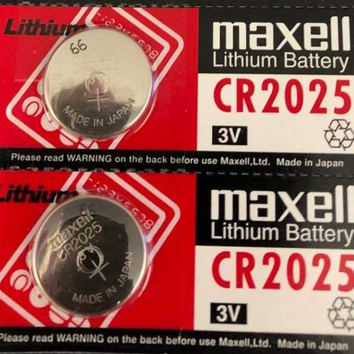 私人出讓$5/一粒 日本萬勝 Maxell CR2032 / CR2025 / CR2016 Lithium Battery 3V 強...