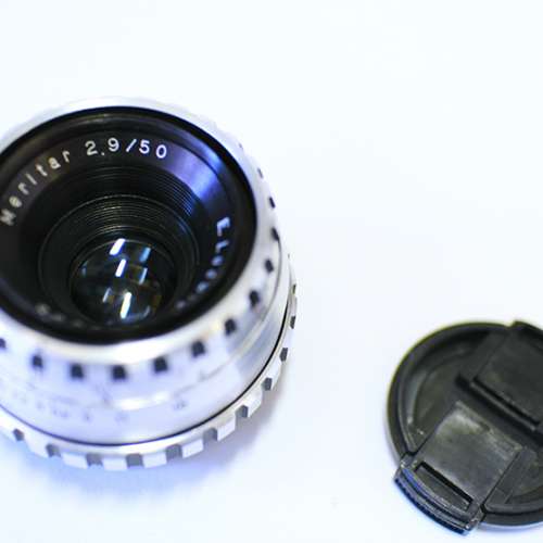 德國白銀 E. Ludwig Meritar 50mm f2.9 路德維格標準鏡 (M42 mount) 合 A7 FX EOS