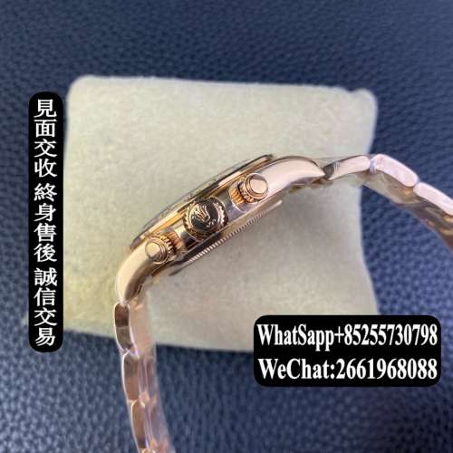 勞力士 Rolex daytona m116505-0015 計時 40mm 玫瑰金