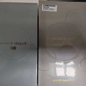 Honor Magic 8 pro 512g 黑同青色